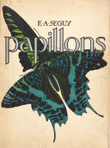Portada de Papillons, pub. 1925 (impresión en pochoir)