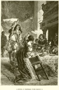 Una cena en Whitehall bajo Carlos II