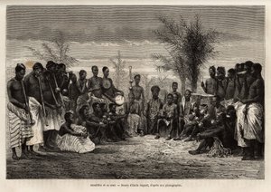 Amadifou, rey de Assinie (Comptoir francais de Côte d