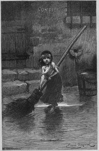 Cosette, ilustración de 