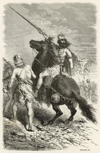 Guerreros en la época del hierro de Emile Antoine Bayard