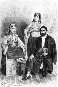Hombre y Mujer Judíos de Tánger, 1878