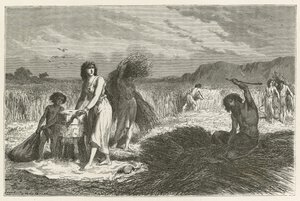 La agricultura en la época del hierro de Emile Antoine Bayard