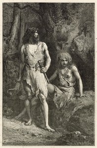El hombre en la época del reno de Emile Antoine Bayard