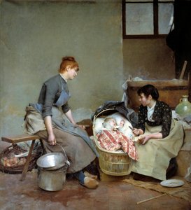 La cuna de Emile August Pinchart