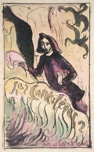 Ilustración de portada para "Les Cantilenes