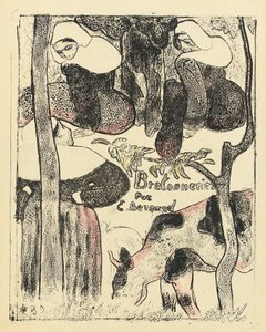 Les Bretonnieres, portada de la serie, 1888-89 de Emile Bernard