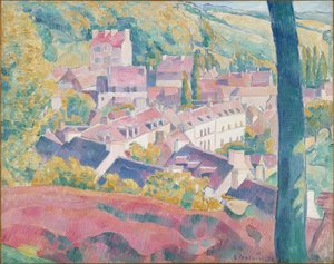 Pont-Aven visto desde el Bois d