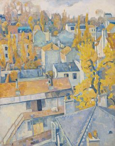 Vista desde el tejado de Emile Bernard