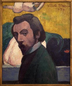 Autorretrato (detalle) de Emile Bernard
