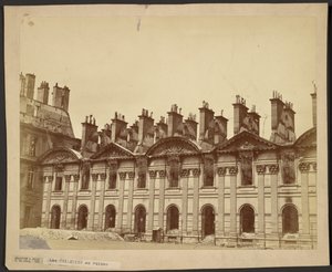 Les Tuileries y ruinas de Emile Bondonneau