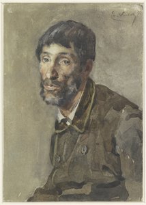 Retrato de un hombre de Emile Charles Wauters