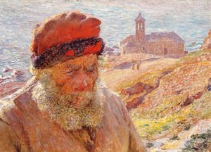 Ampelio, viejo pescador de Bordighera