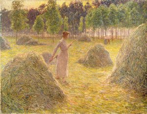 Las espigadoras, mediados de la década de 1890 de Emile Claus