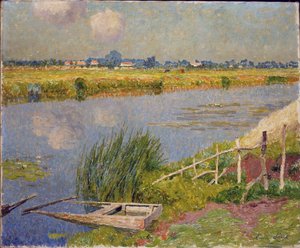 Las orillas del lirio de Emile Claus