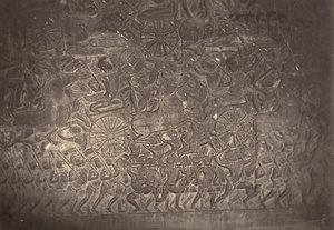 Bajorrelieve de la Gran Galería de la Pagoda, 1866 de Emile Gsell