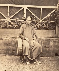 Mujer Annamita, Saigón, Cochinchina, 1866 de Emile Gsell