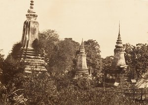 Nam-Vian - Tumbas, 1866 de Emile Gsell