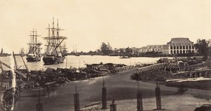 Vista del Establecimiento de las Mensajerías Imperiales, 1866