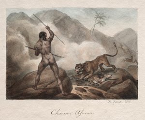 Cazador africano