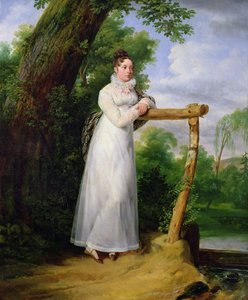Madame Philippe Lenoir (1792-1874) 1814 de Emile Jean Horace Vernet