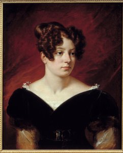 Retrato de Josephine de Lavalette, Baronesa de Forget de Emile Jean Horace Vernet