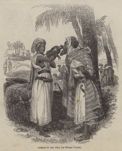 Rebeca en el Pozo de Emile Jean Horace Vernet