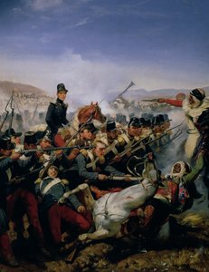 La batalla de Somah, 1839 de Emile Jean Horace Vernet