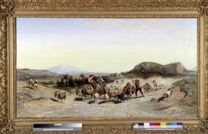 La Montagne sainte Victoire et les transhumances de Emile Loubon