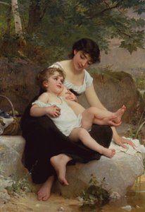 Madre e hijo de Emile Munier