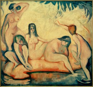 Las bañistas de Emile Othon Friesz