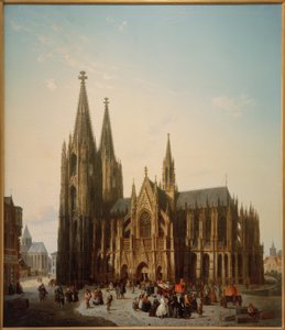 Catedral de Colonia en finalización anticipada de Emile Pierre Joseph De Cauwer