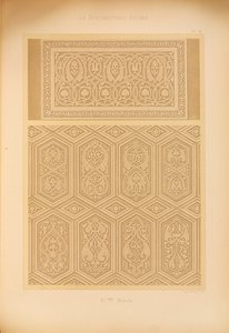 Mezquita catedral de Qous, 1885 de Emile Prisse dAvennes