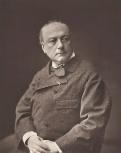 Théodore de Banville, [poeta y escritor francés], c. 1876 de Emile Tourtin