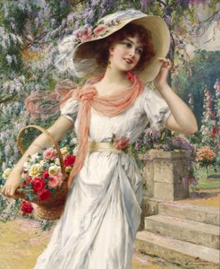 El jardín de flores de Emile Vernon