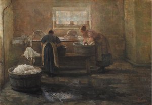 Una casa de lavado