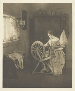 Hilado, c. 1898 de Emilie V. Clarkson