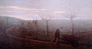 Regresando del bosque, Emilio Longoni