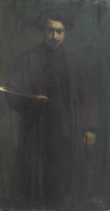 Autorretrato, Emilio Rizzi (óleo sobre lienzo) de Emilio Rizzi