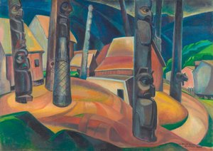 Emily Carr, Pueblo Kispiox
