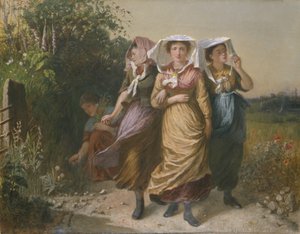Las doncellas del Bal (óleo sobre lienzo)