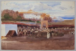 Campamento, Tánger de Emily Sargent