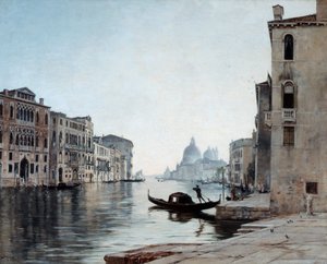 Góndola en el Gran Canal, 1892