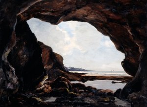 Gruta de Ris, Douarnenez, 1876 de Emmanuel Lansyer