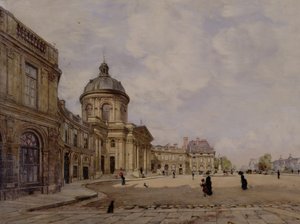 El Instituto de Francia, París de Emmanuel Lansyer