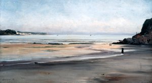 Marea creciente en la mañana del sábado, 1876 de Emmanuel Lansyer
