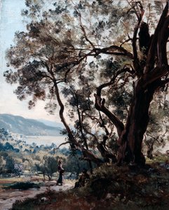 Roquebrune, 1892 de Emmanuel Lansyer