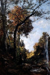 El paseo otoñal, 1869 de Emmanuel Lansyer