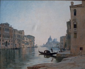 Venecia, el Gran Canal, septiembre de 1892 (óleo sobre lienzo)