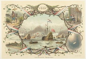 El viaje a Chatham y la conquista del Royal Charles, 1667 de Emrik and Binger